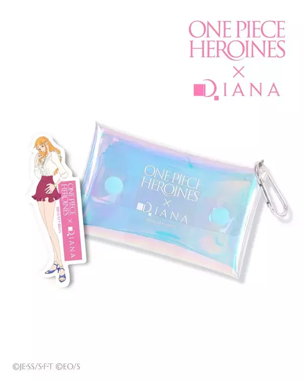 「『ONE PIECE HEROINES』×ダイアナ初コラボ！ナミの「戦える靴」がサンダルで7月6日発売」の画像