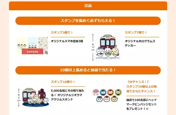 「「ちいかわ×阪急電車」8月4日よりコラボ！ハチワレらのラッピング列車やグッズなどが登場」の画像