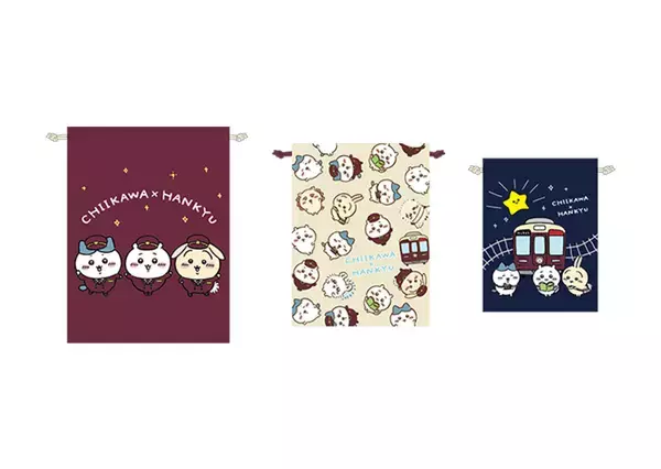 「「ちいかわ×阪急電車」8月4日よりコラボ！ハチワレらのラッピング列車やグッズなどが登場」の画像