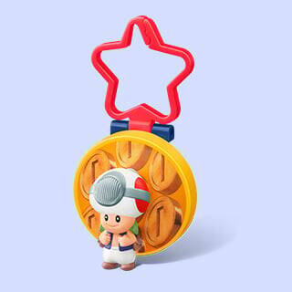 「スーパーマリオ×マクドナルド」ハッピーセットが6月12日スタート！マリオ・ピーチ姫など全12種のおもちゃが登場