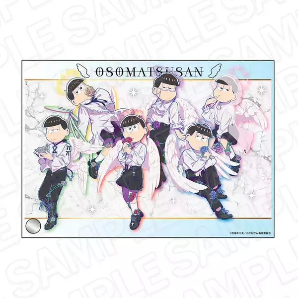 「『おそ松さん』POP UP SHOPが7月3日開催！天使コーデの描き下ろしアクスタ・カンバッジ・チャームが登場」の画像