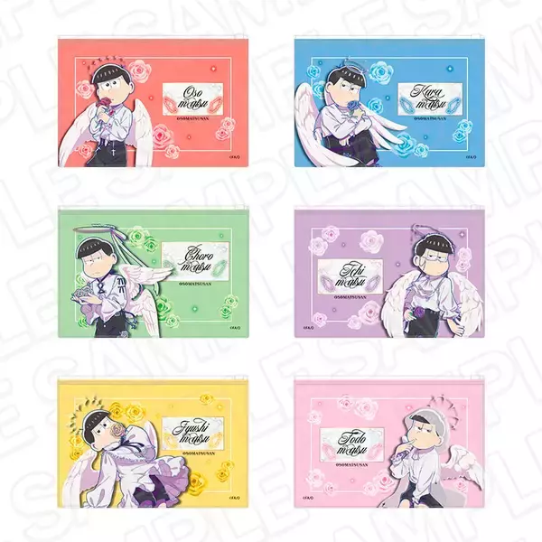 「『おそ松さん』POP UP SHOPが7月3日開催！天使コーデの描き下ろしアクスタ・カンバッジ・チャームが登場」の画像