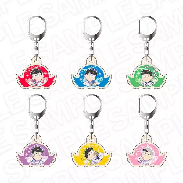 「『おそ松さん』POP UP SHOPが7月3日開催！天使コーデの描き下ろしアクスタ・カンバッジ・チャームが登場」の画像