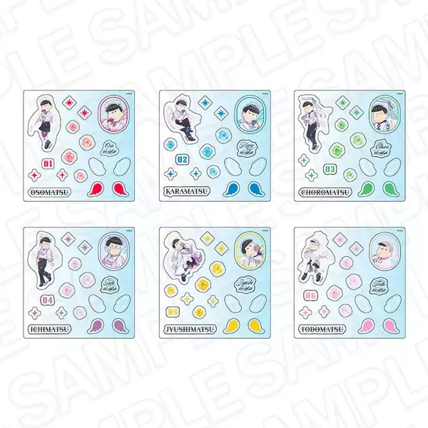 「『おそ松さん』POP UP SHOPが7月3日開催！天使コーデの描き下ろしアクスタ・カンバッジ・チャームが登場」の画像