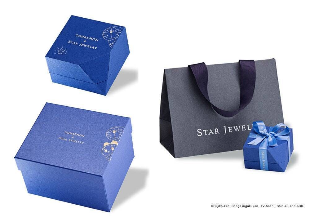 「ドラえもん×スタージュエリー」コラボジュエリーが5月14日発売！どこでもドアチャームやドラミちゃんピアスなど数量限定で登場
