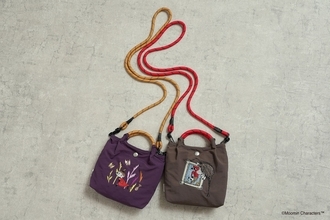 『ムーミン』新柄「ご先祖さま」「リトルミイ」が登場！繊細な刺繍の2WAYミニバッグがかわいい