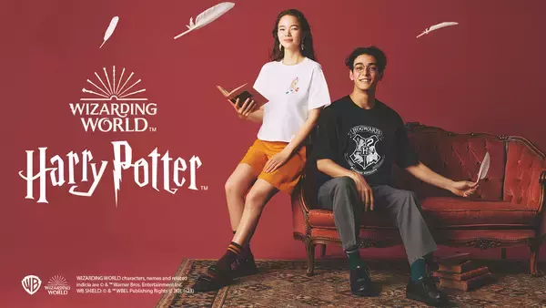 「「ハリポタ×GU」4月28日(金)よりコラボ商品発売！4つの寮&ハニーデュークスのお菓子をモチーフ」の画像