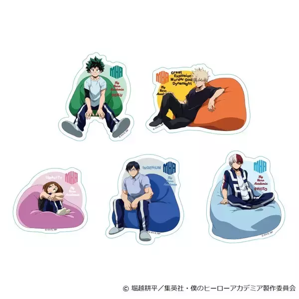 「「ヒロアカ×ドンキホーテ」爆豪らのくつろぐ姿に癒される！ぬいやアクスタなど発売に「絶対ゲトる」」の画像