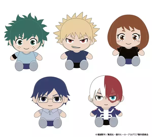 「「ヒロアカ×ドンキホーテ」爆豪らのくつろぐ姿に癒される！ぬいやアクスタなど発売に「絶対ゲトる」」の画像