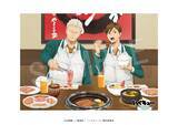 「青根と二口が焼肉を堪能♪『ハイキュー!!』×やまなか家 コラボが9月1日開幕！宮城4校メニュー＆描き下ろしエプロン」の画像11