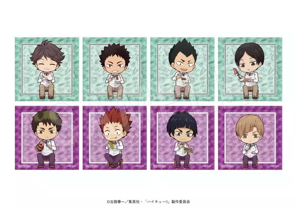 「青根と二口が焼肉を堪能♪『ハイキュー!!』×やまなか家 コラボが9月1日開幕！宮城4校メニュー＆描き下ろしエプロン」の画像