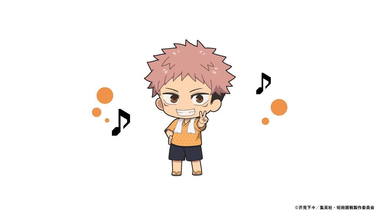 『呪術廻戦』5周年×極楽湯・RAKU SPA第3弾コラボが4月29日スタート！メガネオフのナナミンや髪下ろし五条が浴衣で登場