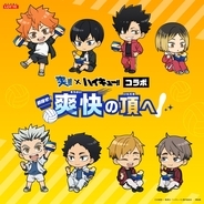 爽 × ハイキュー!! コラボキャンペーン 4月13日よりスタート! クリアファイルや壁紙をGETしよう