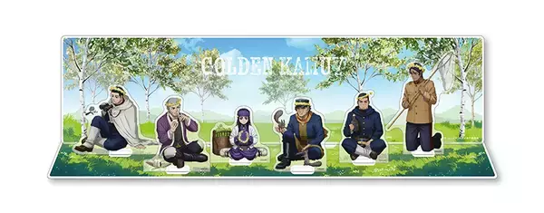 「『ゴールデンカムイ』×TOPPA!!! BASE AKIBAコラボ第二弾が4月2日スタート！「野山あそび」テーマの描き下ろしグッズ＆フォトブースが登場」の画像