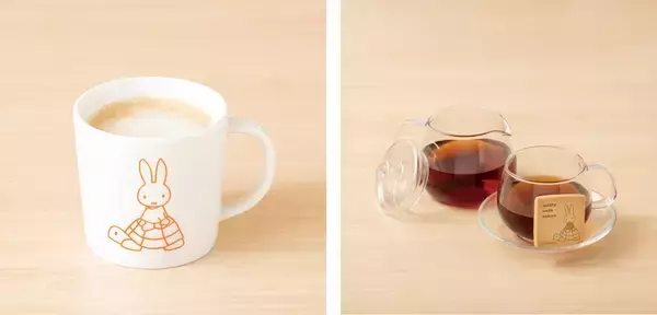 「ミッフィーの常設カフェ「miffy café tokyo」代官山にオープン！サンドイッチやドリンクが可愛すぎ」の画像