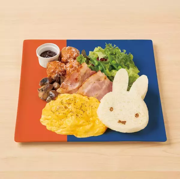 「ミッフィーの常設カフェ「miffy café tokyo」代官山にオープン！サンドイッチやドリンクが可愛すぎ」の画像