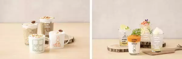 「ミッフィーの常設カフェ「miffy café tokyo」代官山にオープン！サンドイッチやドリンクが可愛すぎ」の画像