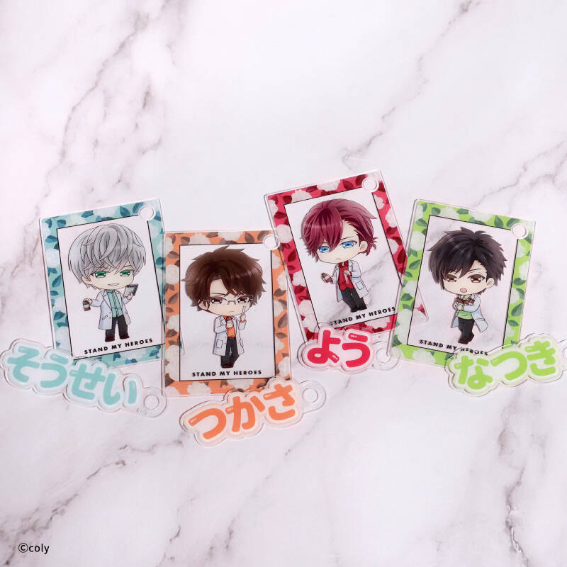 「スタマイ×fanfancy＋」コラボグッズが激カワ！描き起こしは香水を調香するヒーローたち♡