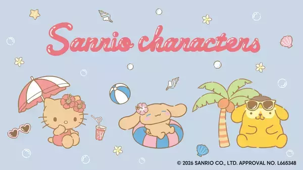 「サンリオキャラクターズ×GU」コラボパジャマ・Tシャツが7月13日発売！日焼けハローキティ・シナモロール・ポムポムプリンが超キュート