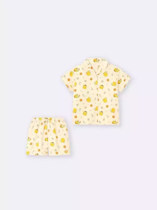 「「サンリオキャラクターズ×GU」コラボパジャマ・Tシャツが7月13日発売！日焼けハローキティ・シナモロール・ポムポムプリンが超キュート」の画像