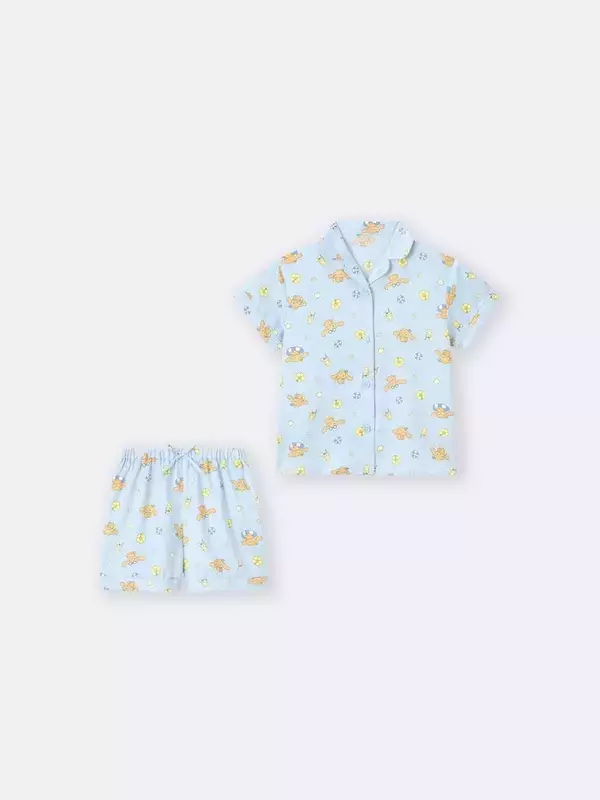 「「サンリオキャラクターズ×GU」コラボパジャマ・Tシャツが7月13日発売！日焼けハローキティ・シナモロール・ポムポムプリンが超キュート」の画像