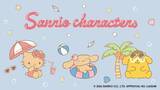 「「サンリオキャラクターズ×GU」コラボパジャマ・Tシャツが7月13日発売！日焼けハローキティ・シナモロール・ポムポムプリンが超キュート」の画像2