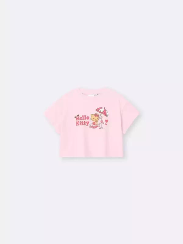 「「サンリオキャラクターズ×GU」コラボパジャマ・Tシャツが7月13日発売！日焼けハローキティ・シナモロール・ポムポムプリンが超キュート」の画像