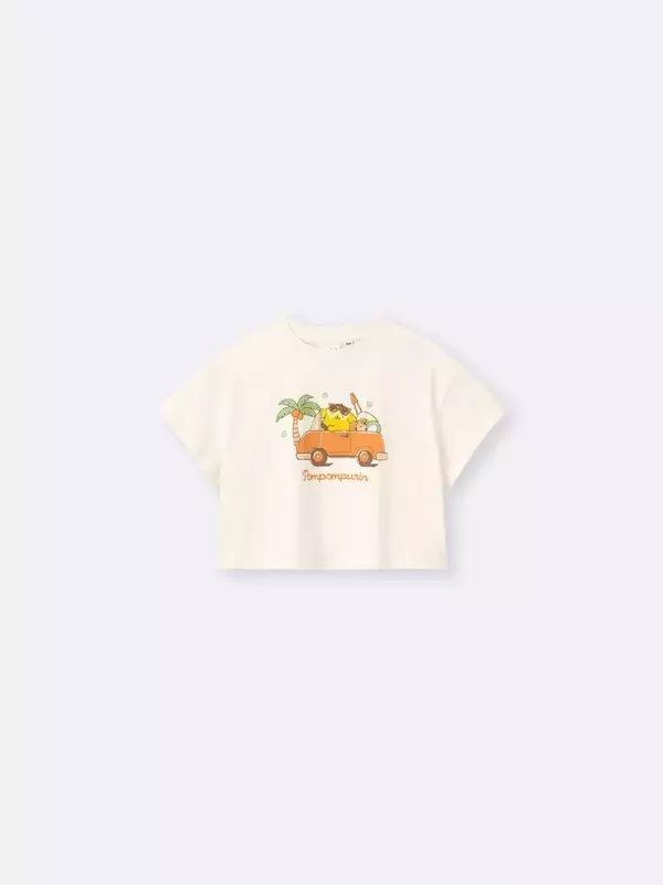 「「サンリオキャラクターズ×GU」コラボパジャマ・Tシャツが7月13日発売！日焼けハローキティ・シナモロール・ポムポムプリンが超キュート」の画像