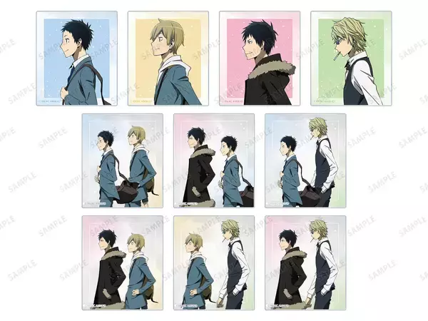 「臨也と静雄の背中が尊い♪『デュラララ!!×２』POP UP SHOPが渋谷で8月28日開催！描き下ろしグッズ先行販売」の画像