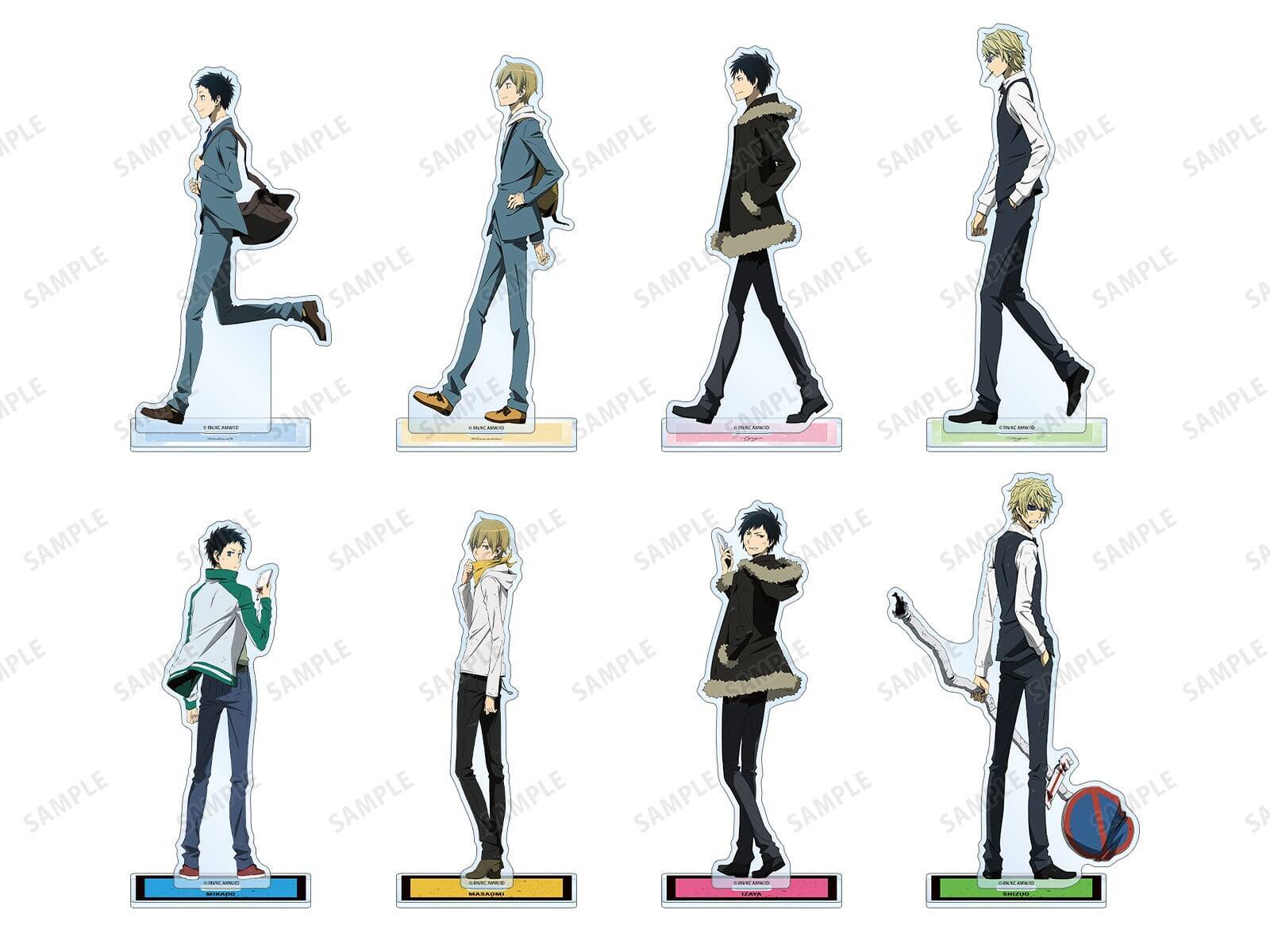 臨也と静雄の背中が尊い♪『デュラララ!!×２』POP UP SHOPが渋谷で8月28日開催！描き下ろしグッズ先行販売