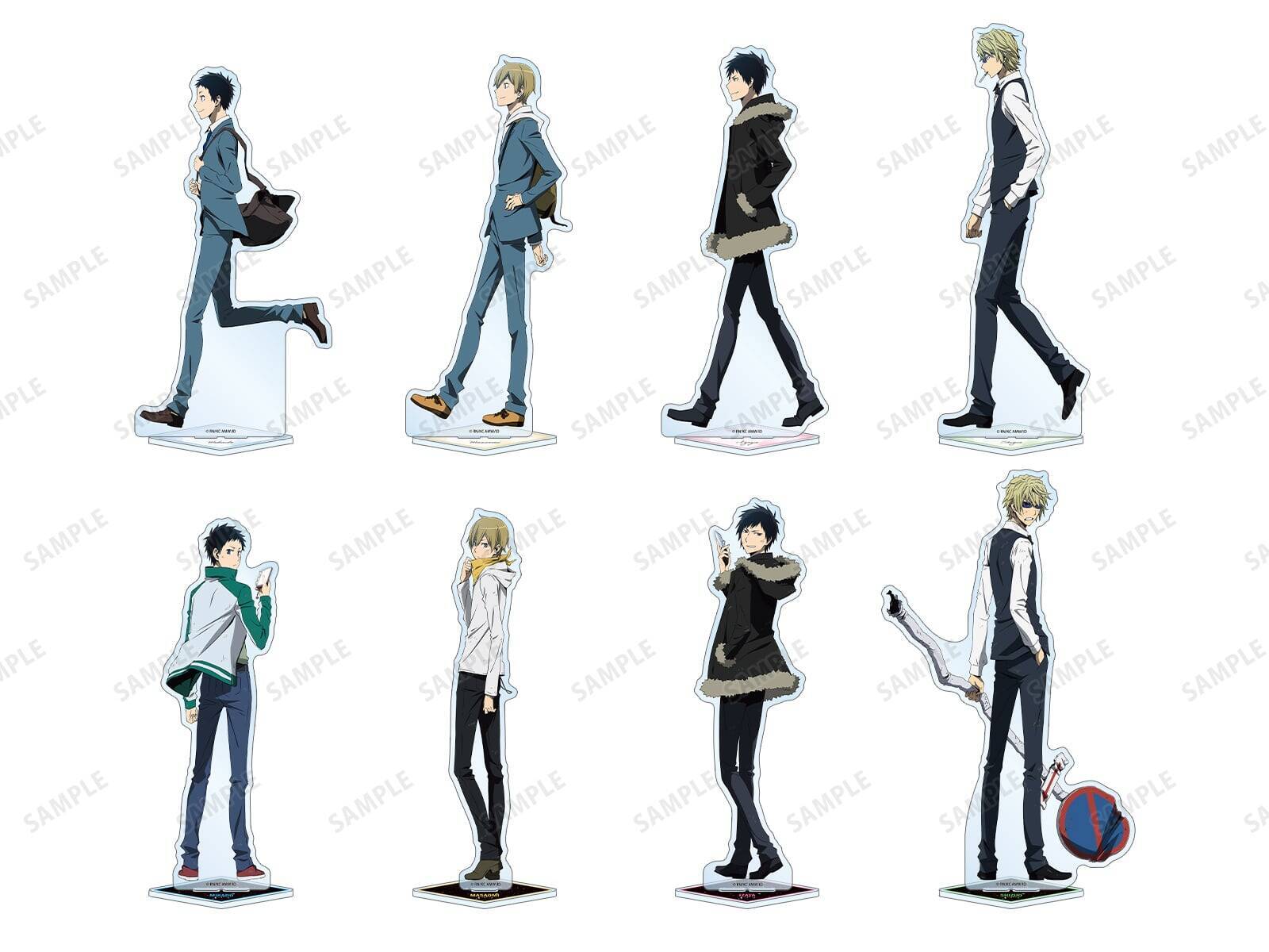 臨也と静雄の背中が尊い♪『デュラララ!!×２』POP UP SHOPが渋谷で8月28日開催！描き下ろしグッズ先行販売