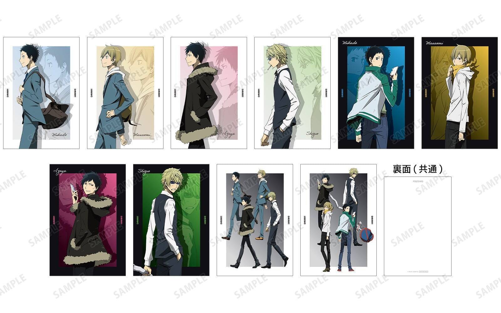臨也と静雄の背中が尊い♪『デュラララ!!×２』POP UP SHOPが渋谷で8月28日開催！描き下ろしグッズ先行販売