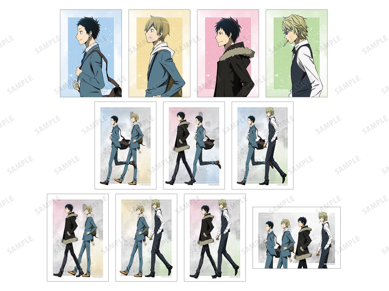 臨也と静雄の背中が尊い♪『デュラララ!!×２』POP UP SHOPが渋谷で8月28日開催！描き下ろしグッズ先行販売