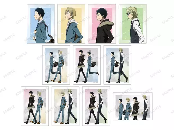 「臨也と静雄の背中が尊い♪『デュラララ!!×２』POP UP SHOPが渋谷で8月28日開催！描き下ろしグッズ先行販売」の画像