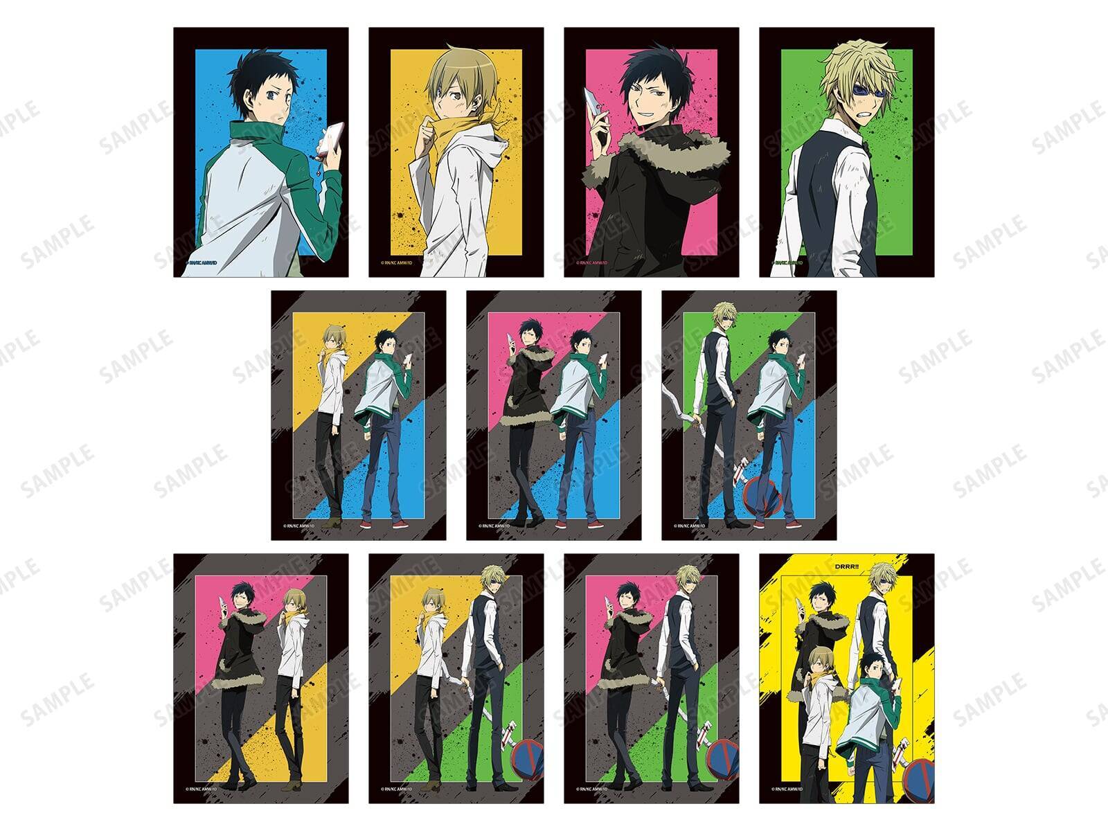 臨也と静雄の背中が尊い♪『デュラララ!!×２』POP UP SHOPが渋谷で8月28日開催！描き下ろしグッズ先行販売
