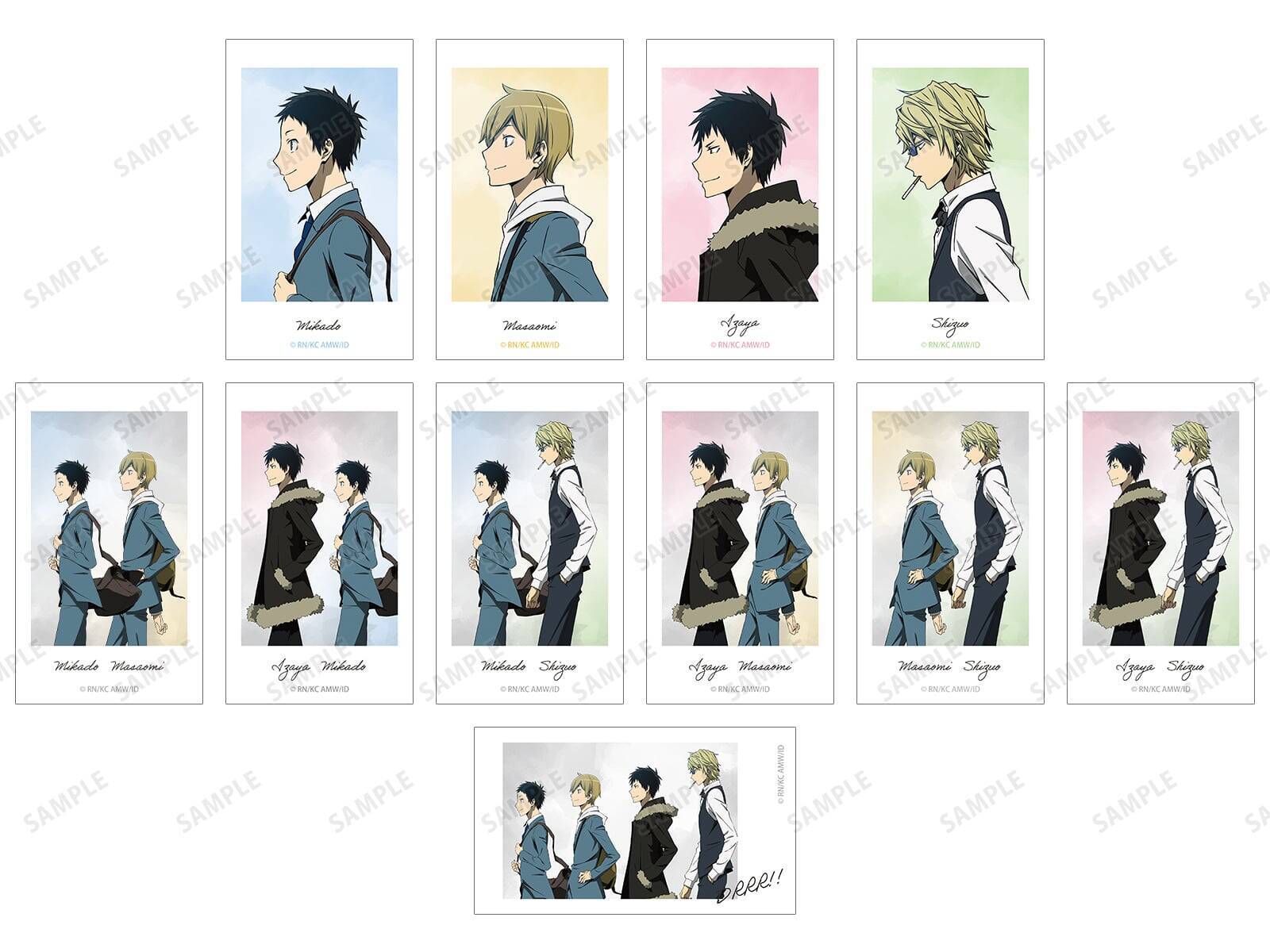 臨也と静雄の背中が尊い♪『デュラララ!!×２』POP UP SHOPが渋谷で8月28日開催！描き下ろしグッズ先行販売