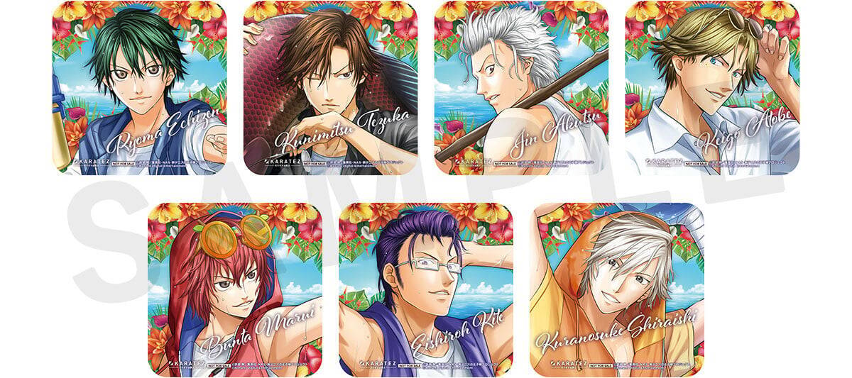 「テニプリ×カラオケの鉄人」コラボが5月7日スタート！「学プリ」「ドキサバ」描き下ろしぱしゃこれ・コースター・乾の栄養ドリンクが登場