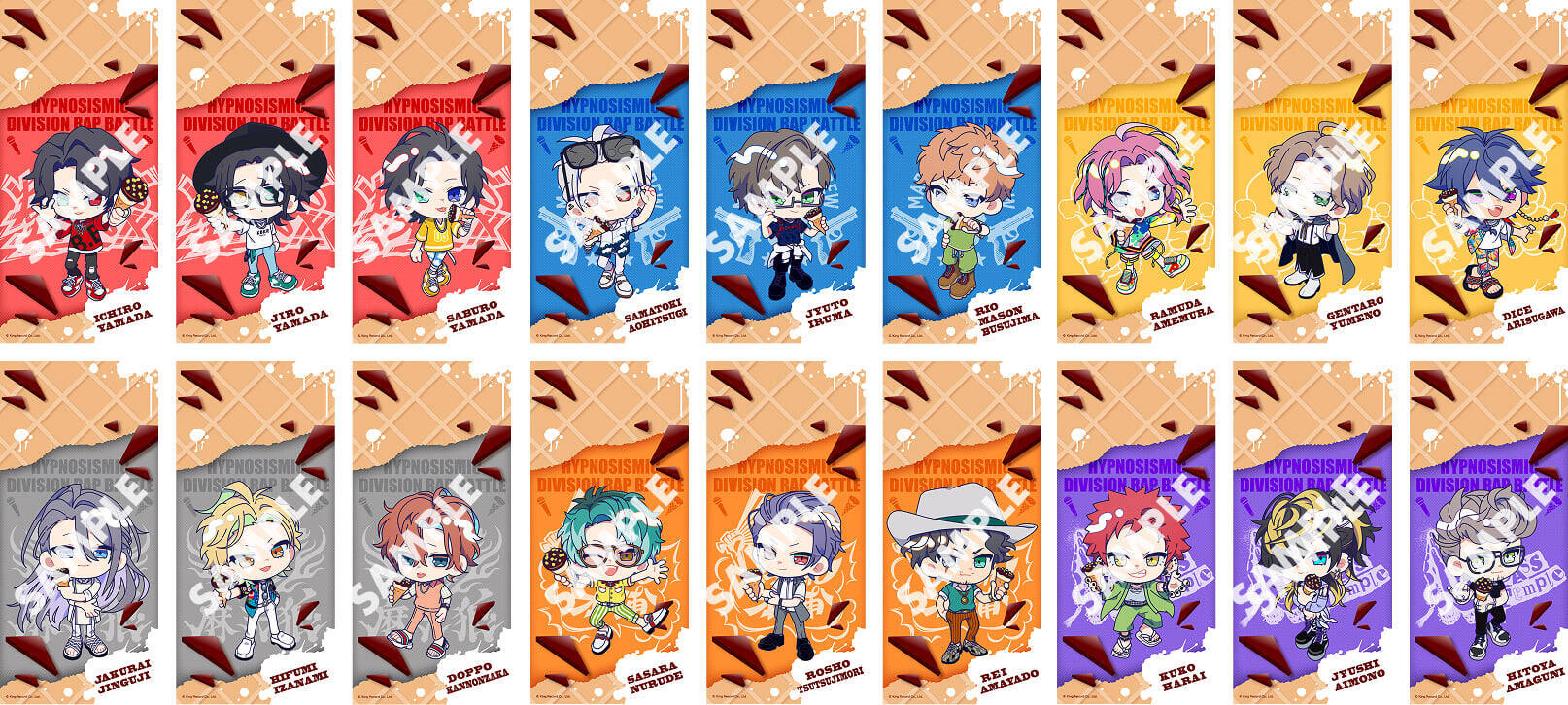 「ヒプマイ×ジャイアントコーン」コラボキャンペーンが6月9日スタート！ディビジョン別ジャイアントコーンスタンドが当たる