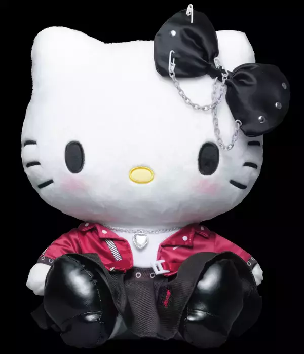 「サンリオ『PUNKS Party』くじが9月18日発売！パンク衣装のキティ＆クロミが40cmぬいぐるみに♪」の画像