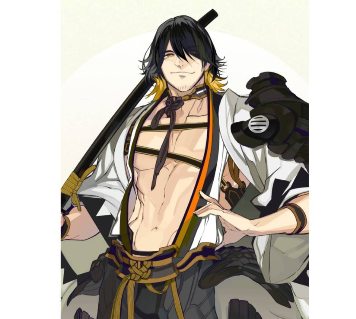 刀剣乱舞』長曽祢虎徹×お花見の色気がすごい……！公式絵師・lack先生の 