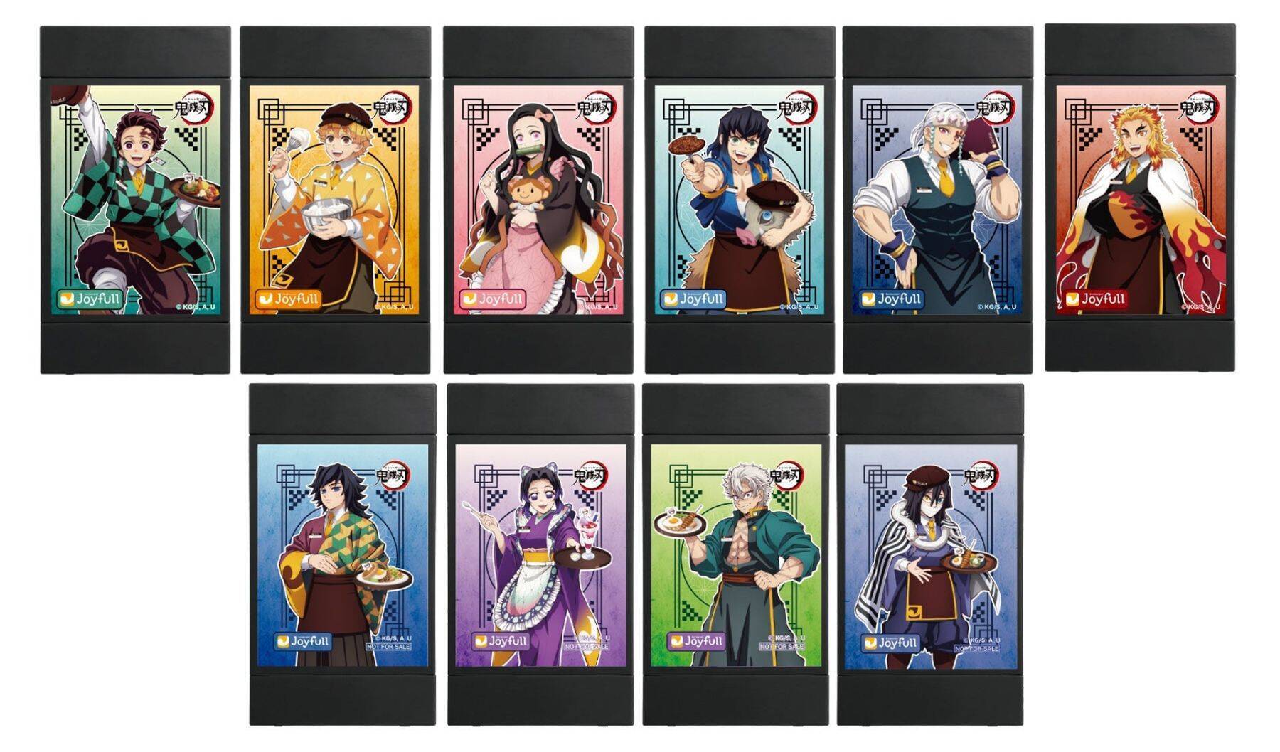 「鬼滅の刃×ジョイフル」コラボが7月14日開幕！炭治郎の炎舞ハンバーグや煉獄の牛鍋弁当など全13種のメニューが登場