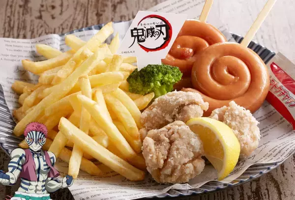 「「鬼滅の刃×ジョイフル」コラボが7月14日開幕！炭治郎の炎舞ハンバーグや煉獄の牛鍋弁当など全13種のメニューが登場」の画像