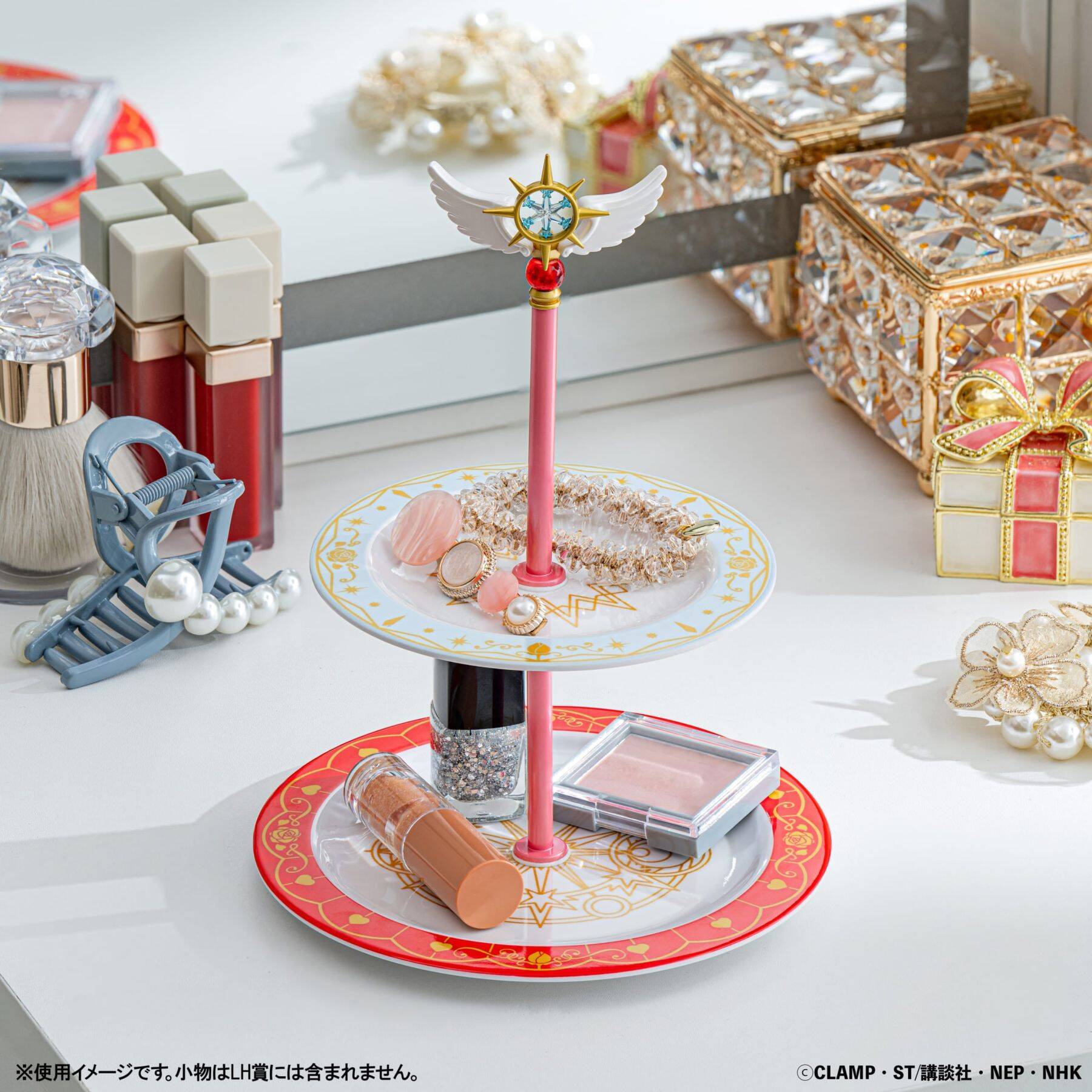 『カードキャプターさくら』夢の杖がメイクブラシスタンドに♪タイトーくじが8月28日発売！