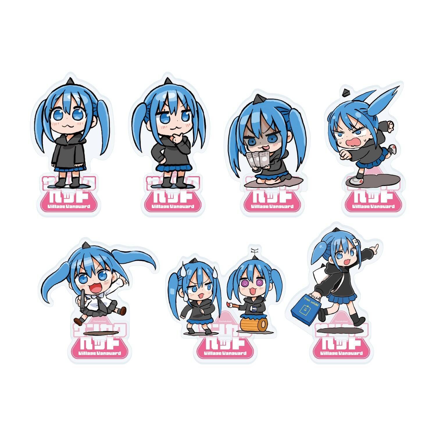 『サンカクヘッド×ヴィレッジヴァンガード』コラボグッズが受注販売中！描き下ろしさんかくちゃんが可愛い