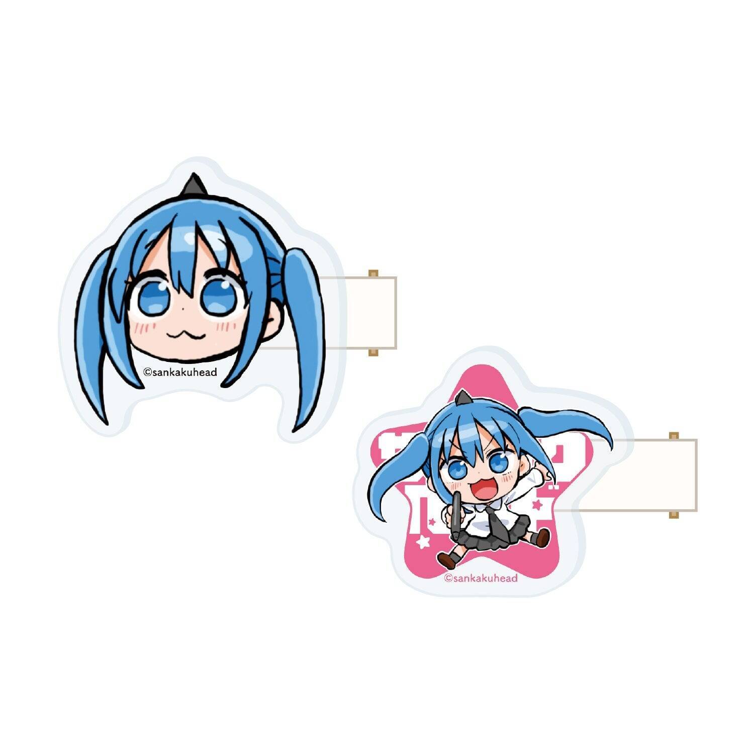 『サンカクヘッド×ヴィレッジヴァンガード』コラボグッズが受注販売中！描き下ろしさんかくちゃんが可愛い