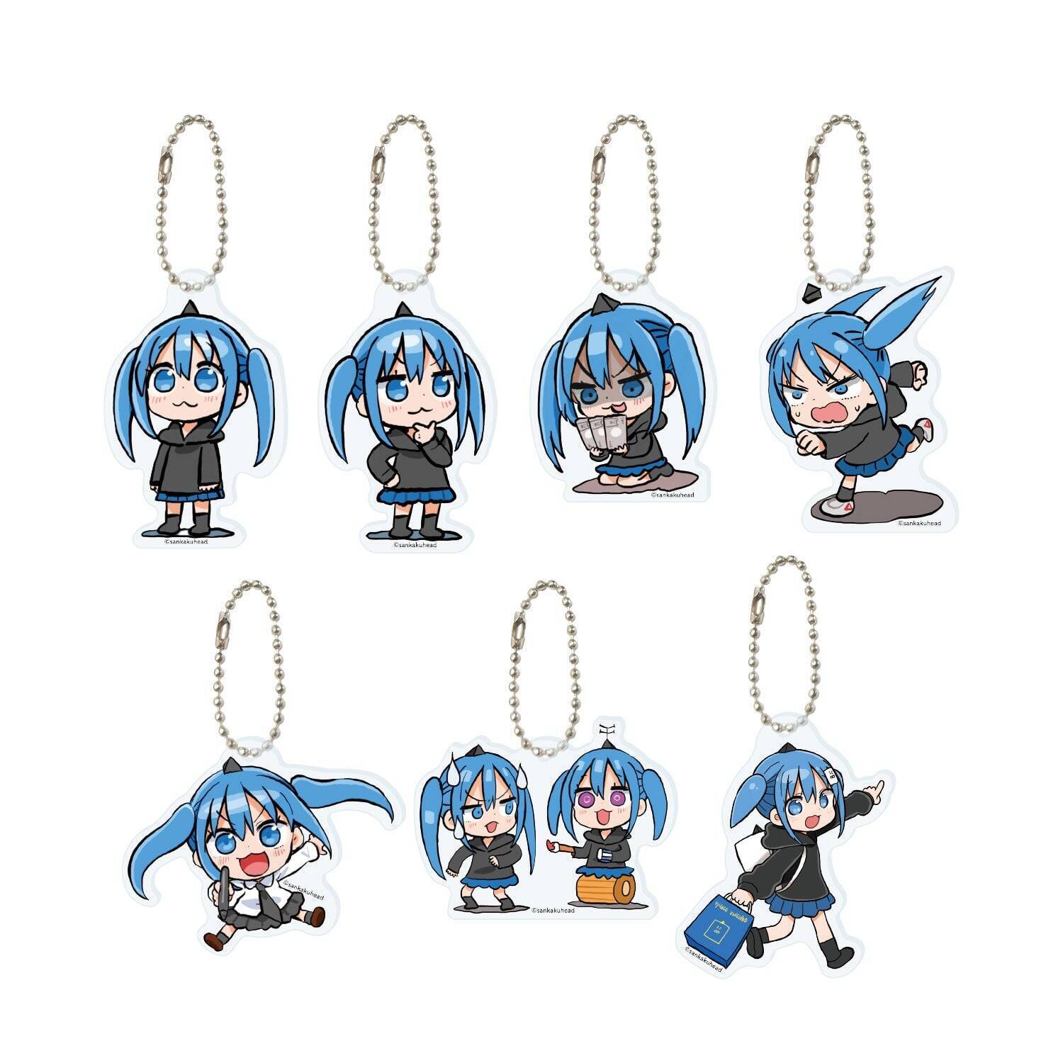 『サンカクヘッド×ヴィレッジヴァンガード』コラボグッズが受注販売中！描き下ろしさんかくちゃんが可愛い