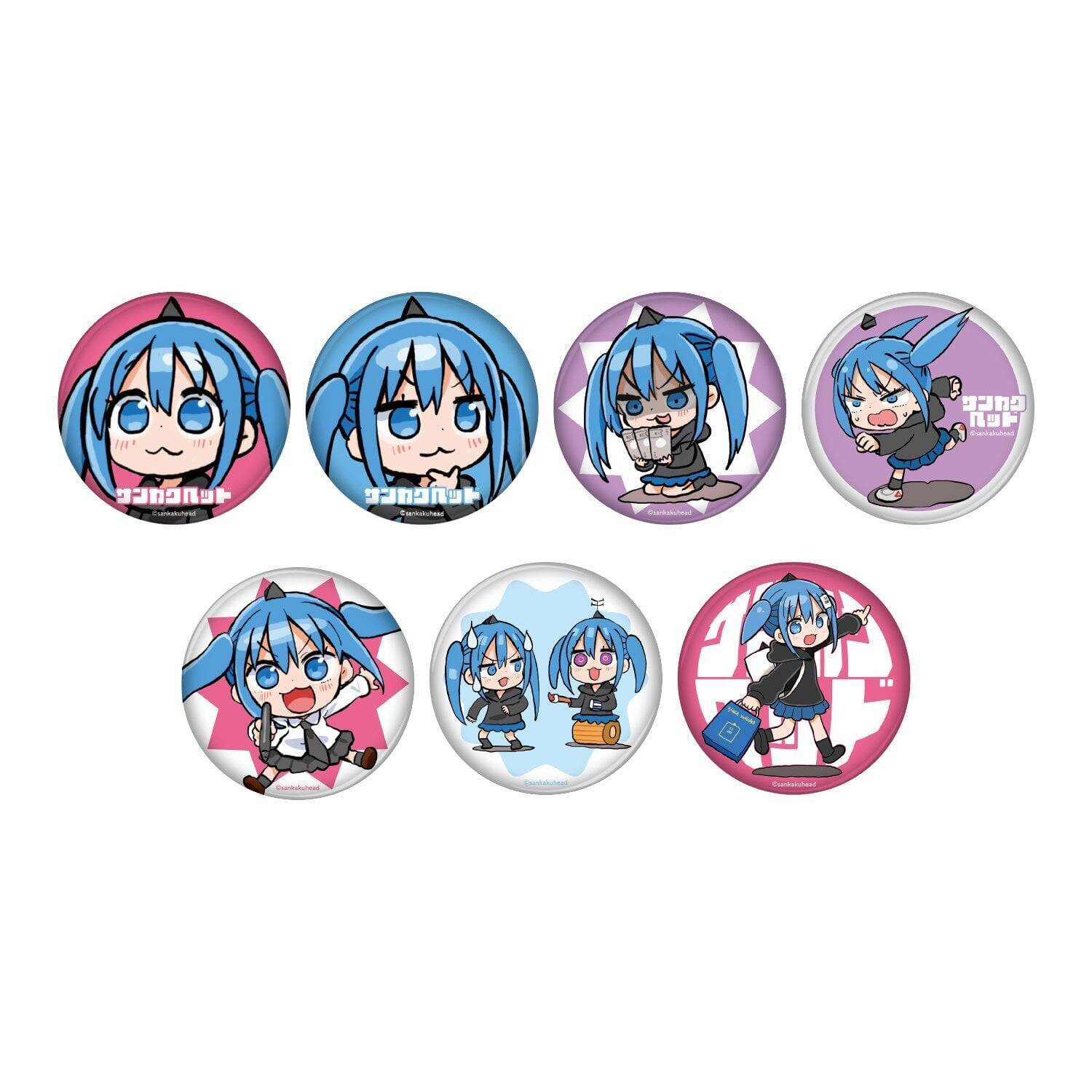 『サンカクヘッド×ヴィレッジヴァンガード』コラボグッズが受注販売中！描き下ろしさんかくちゃんが可愛い