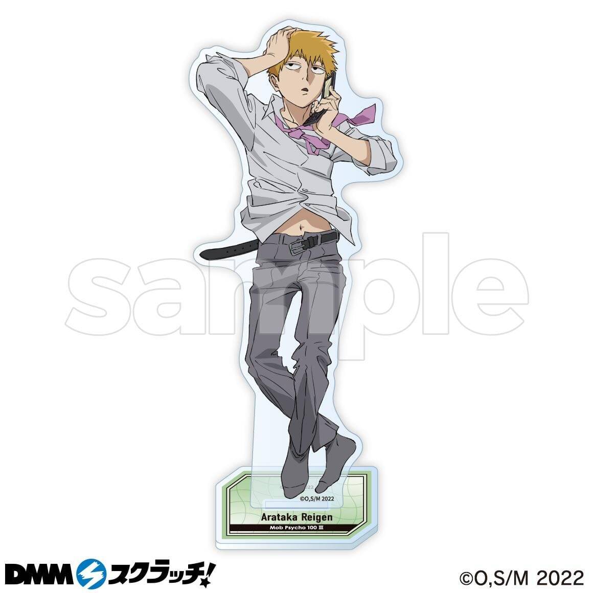 『モブサイコ100』霊幻新隆の一日がテーマのDMMスクラッチ 4月20日発売！パジャマやスーツで寝っ転がる師匠に胸キュン