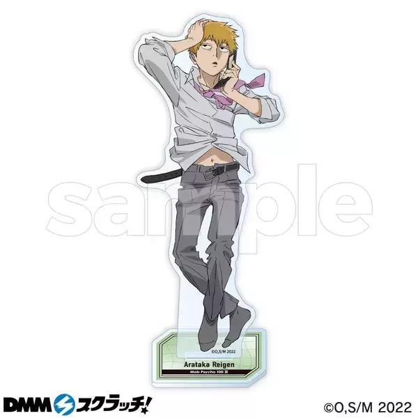 「『モブサイコ100』霊幻新隆の一日がテーマのDMMスクラッチ 4月20日発売！パジャマやスーツで寝っ転がる師匠に胸キュン」の画像