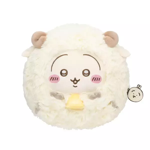 「『ちいかわ』ひつじ姿のもこもこぬいが3体♪「ハッピーバッグ2027」全10アイテム入りで8月26日から受注開始」の画像